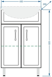 Stella Polare Мебель для ванной Концепт 50 – фотография-11